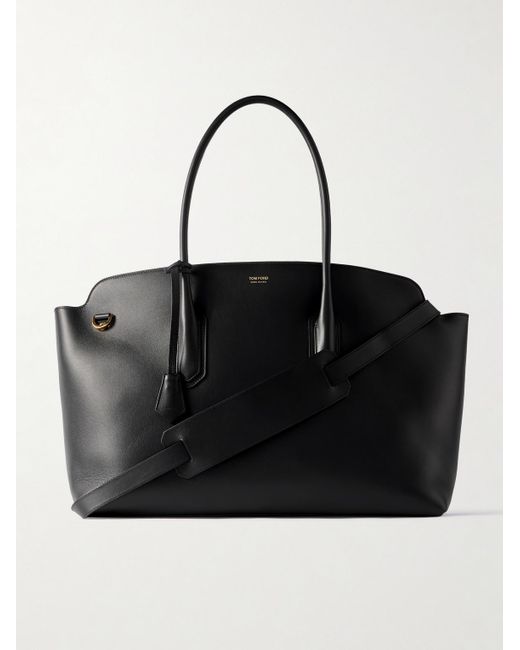 Tom Ford Alexander East West Tote aus Leder in Black für Herren