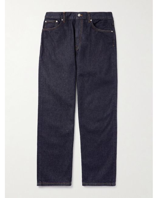 NN07 Blue Otis 1843 Straight-leg Organic Jeans for men