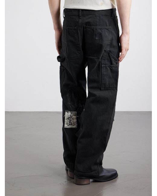 Enfants Riches Deprimes Blue Assemblage Straight-Leg Jeans for men