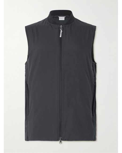 houdini Blue Moonwalk C9 Ripstop-Trimmed Polartec Power Air Active Gilet for men