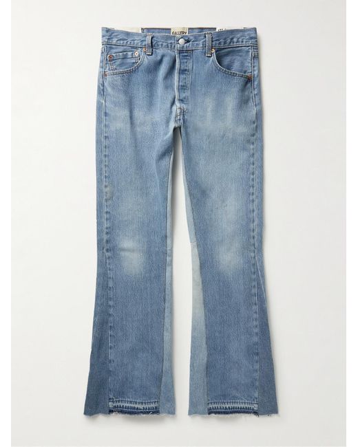 GALLERY DEPT. Denim 90210 La Flare Slim-fit Frayed Jeans in Blue for ...