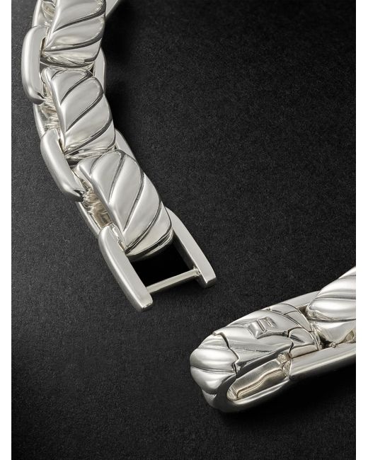 David Yurman Black Sterling Bracelet for men