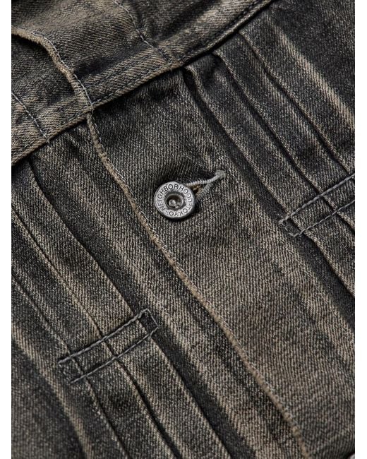 Neighborhood Gray Savage Type-1 Denim Jacket for men