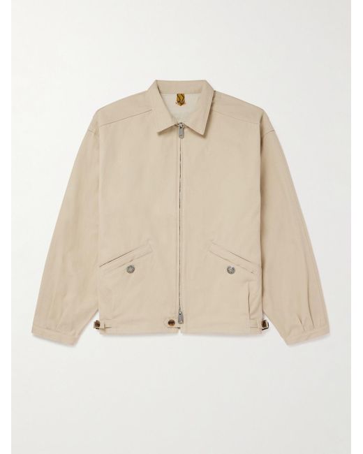 Kapital Natural Kayak Paw-Paw Cotton-Canvas Blouson Jacket for men