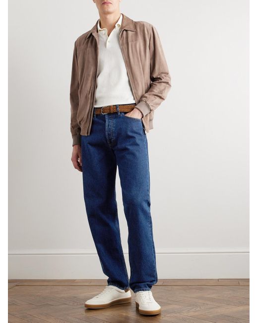 Thom Sweeney Blue Straight-leg Jeans for men
