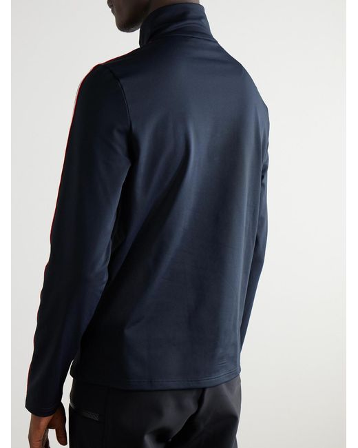 Fusalp Blue Mario Iii Logo-Appliquéd Stretch-Jersey Base Layer for men