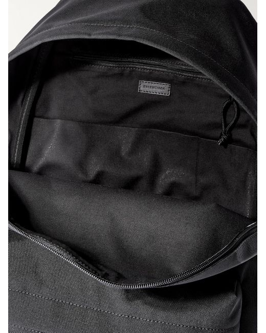 Balenciaga Explorer Rucksack aus Canvas in Black für Herren