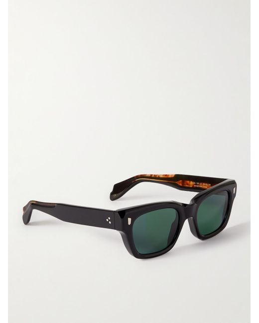 Cutler & Gross Black 1391 Square-frame Acetate Sunglasses for men