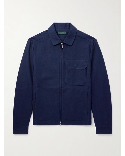 Giacca di Incotex in Blue da Uomo