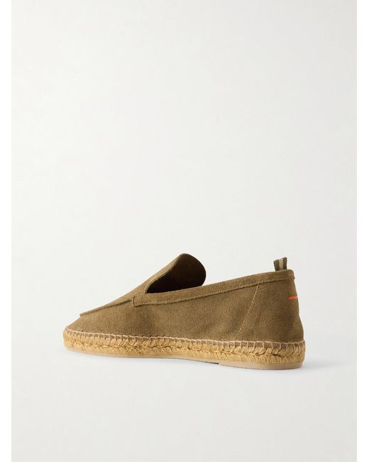 Castaner Green Nino Suede Espadrilles for men