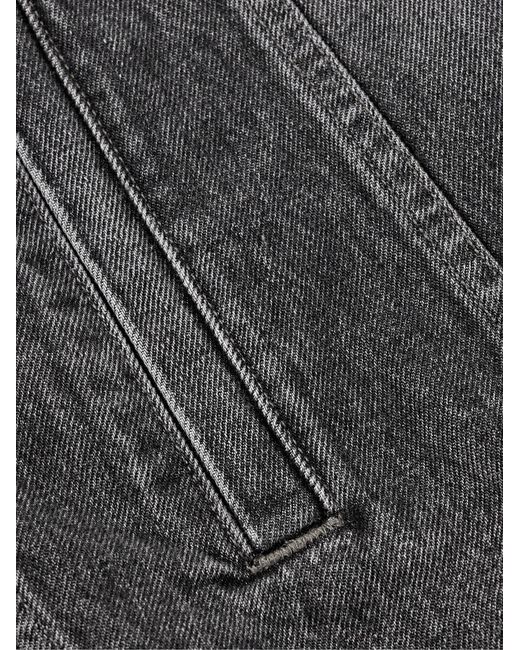 Agolde Gray Stefano Denim Trucker Jacket for men