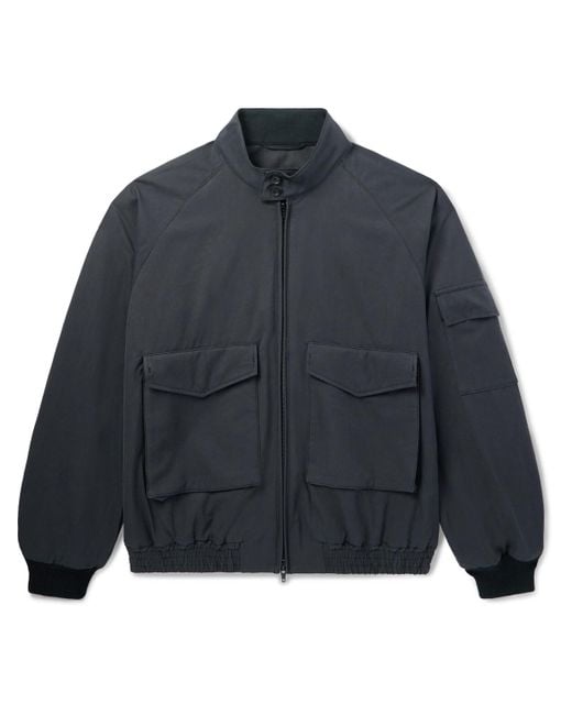 Kaptain Sunshine Blue C-Gaba Wep Cotton-Gabardine Jacket for men