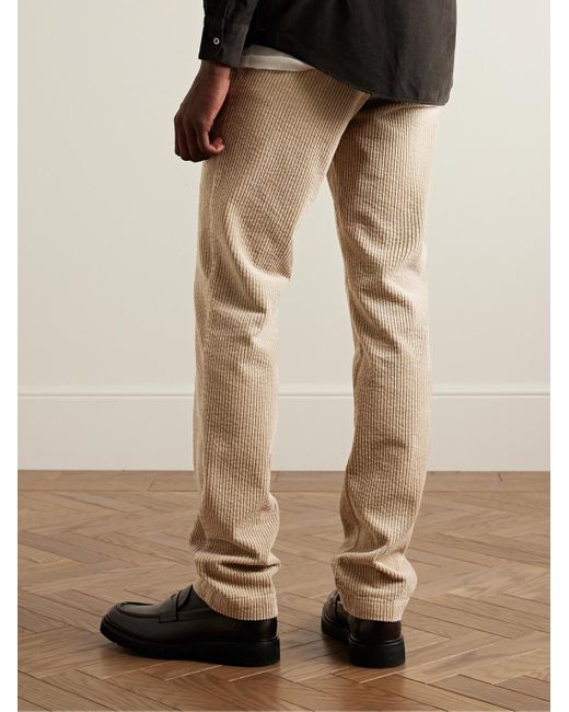 Massimo Alba Natural Winch2 Slim-fit Cotton-corduroy Trousers for men