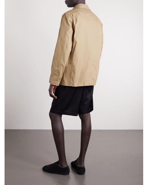 Dries Van Noten Natural Cotton-Twill Jacket for men