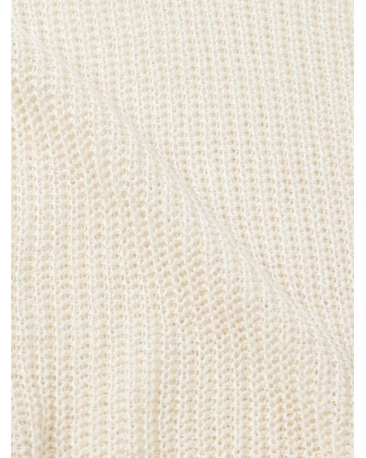 STÒFFA Natural Linen Sweater for men