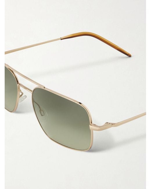 Oliver Peoples Natural Victory Ii Aviator-Style-Tone Sunglasses for men