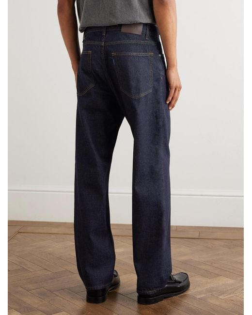 NN07 Blue Otis 1843 Straight-leg Organic Jeans for men