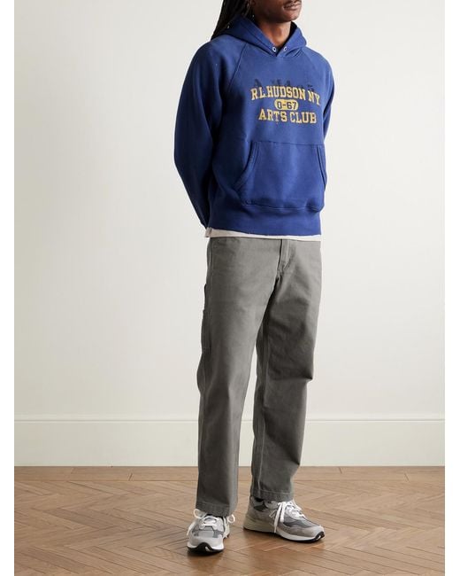 Polo Ralph Lauren Gray Dungaree Straight-Leg Carpenter Jeans for men
