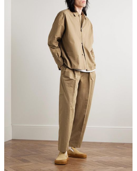 LE17SEPTEMBRE Natural Cotton-Blend Twill Jacket for men