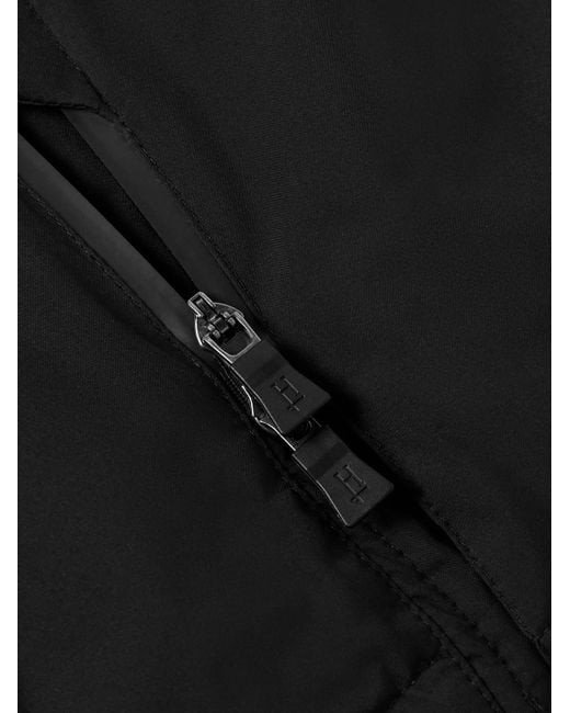 Herno Black Padded Shell Hooded Down Jacket for men