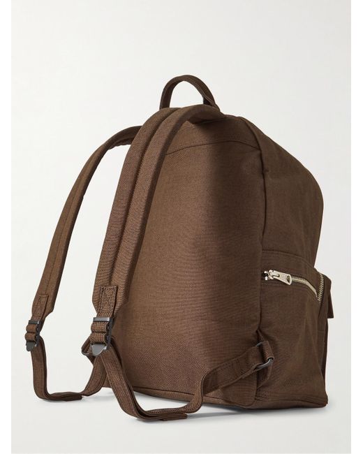 Porter-Yoshida and Co Brown Smoky Cordura® Cotton Backpack for men