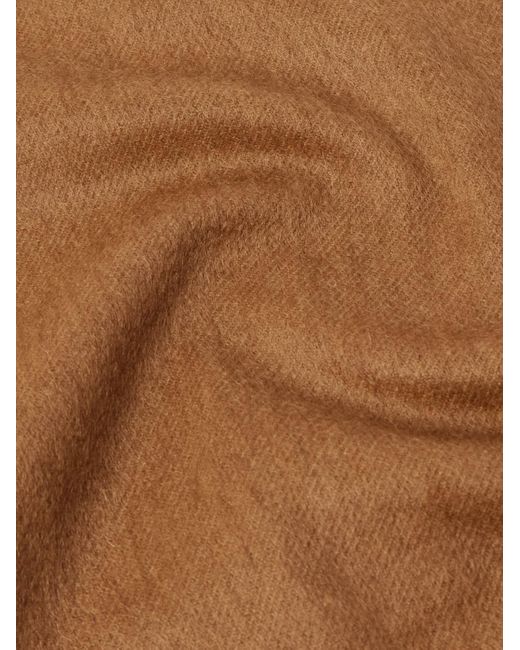 Charvet Natural Cashmere Scarf for men