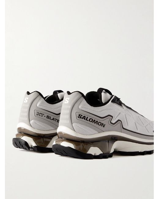 Salomon White Xt-slate Advanced Rubber-trimmed Mesh Sneakers for men