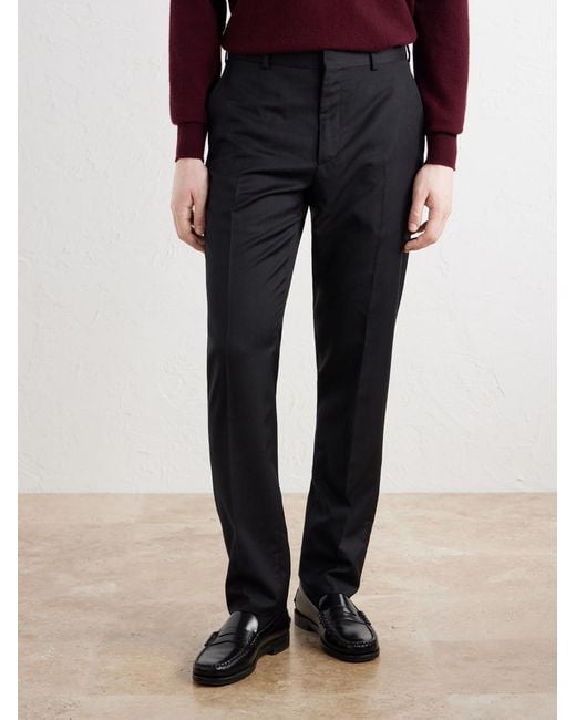 Polo Ralph Lauren Blue Straight-leg Wool Suit Trousers for men