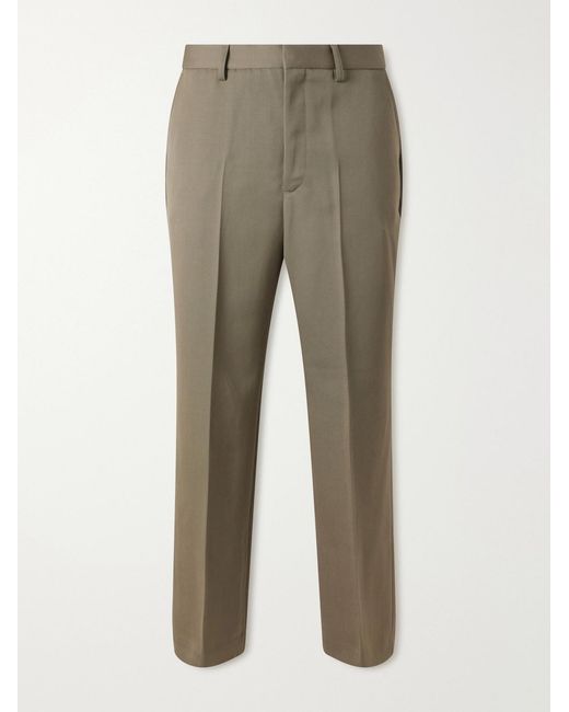Second Layer Natural Zooty Straight-Leg Wool-Twill Suit Trousers for men