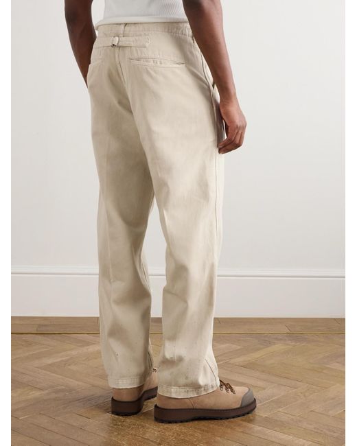 Pantaloni Chino A Gamba Dritta di Visvim in Natural da Uomo