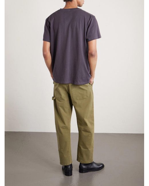 Nili Lotan Purple Bradley Cotton-jersey T-shirt for men
