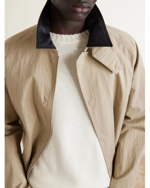 Gabriela Hearst White Norwich Cashmere Sweater for men