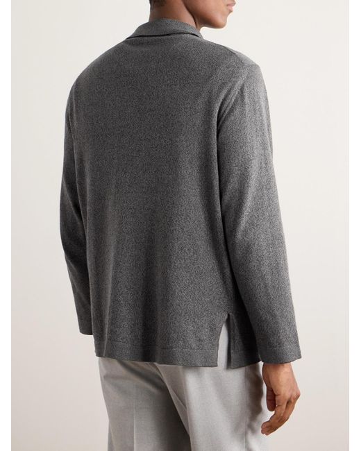STÒFFA Gray Cotton Shirt for men