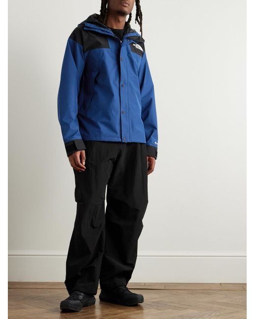 The North Face Mountain Kapuzenjacke aus GORE-TEX-Material mit Logostickerei in Blue für Herren