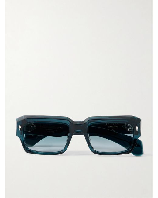 Jacques Marie Mage Blue Last Frontier Vi Dakota D-frame Acetate for men