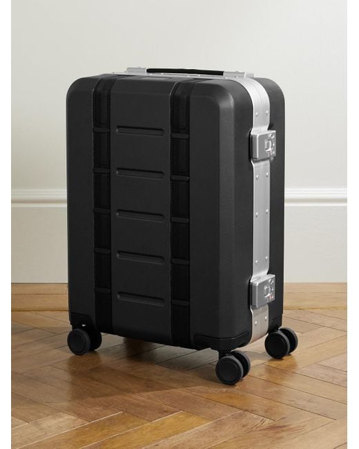 Db Journey Black Ramverk Pro Polycarbonate And Aluminium Carry-on Suitcase for men