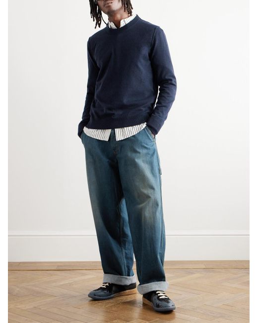 Maison Margiela Blue Wide-leg Jeans for men