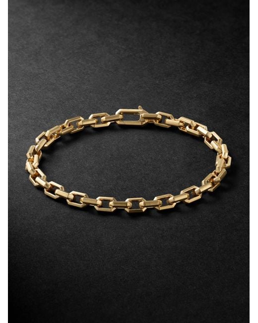 David Yurman Black Streamline® Link 18-karat Gold Chain Bracelet for men
