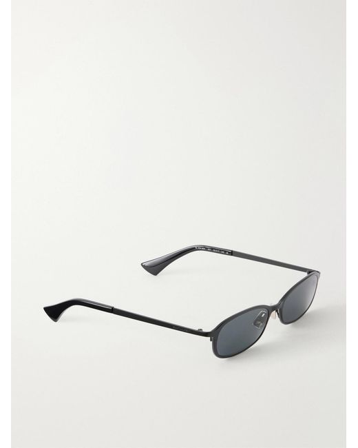 Saint Laurent Black Sl 934 Mia Square-frame Metal Sunglasses for men