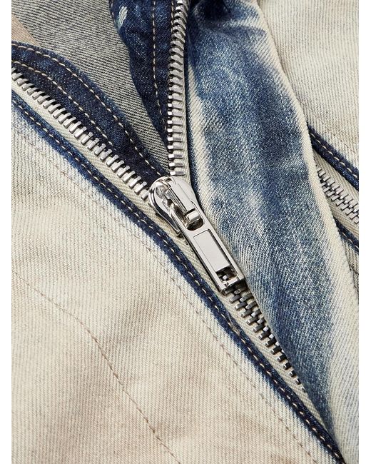 Rick Owens White Denim Jacket for men
