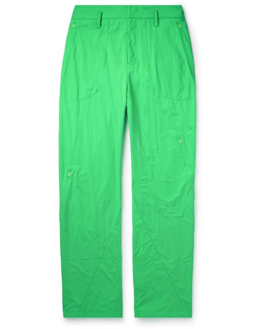 Post Archive Faction PAF Green 5.1 Straight-leg Shell Trousers for men