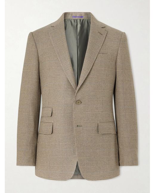 Ralph Lauren Natural Checked Silk for men