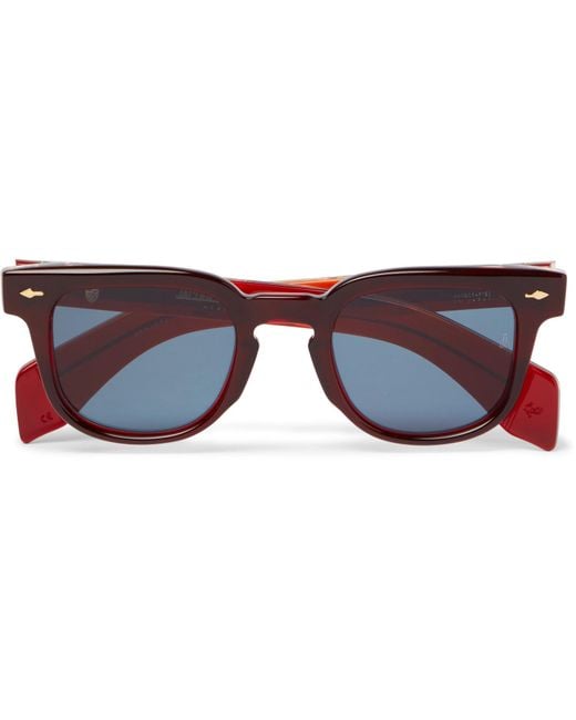 Jacques Marie Mage Multicolor Jax Square-frame Acetate Sunglasses for men