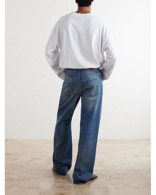 Dries Van Noten Blue Peyter Straight-Leg Jeans for men