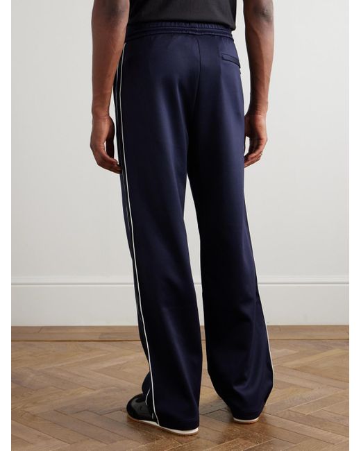 Loewe Gerade geschnittene Jogginghose aus technischem Jersey mit Logostickerei in Blue für Herren