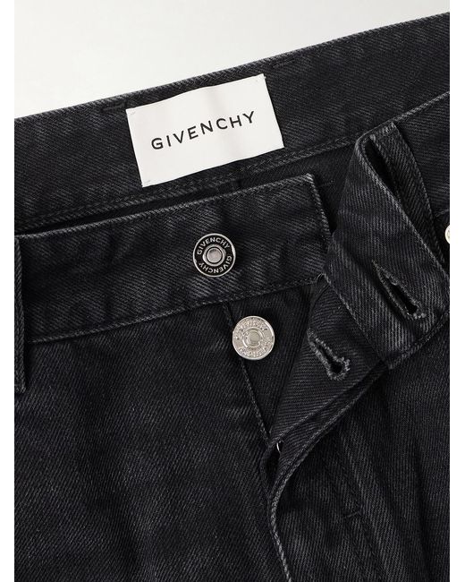 Givenchy Gray Straight-Leg Jeans for men
