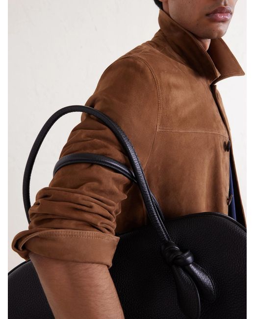 Eleventy Brown Suede Jacket for men