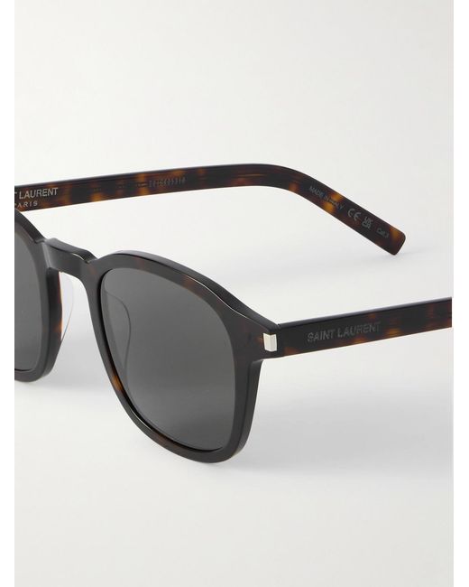 Saint Laurent Multicolor Round-Frame Acetate Sunglasses for men