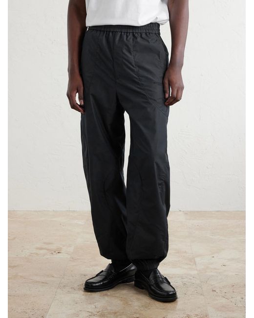 Givenchy Blue Tapered Cotton-Blend Shell Sweatpants for men