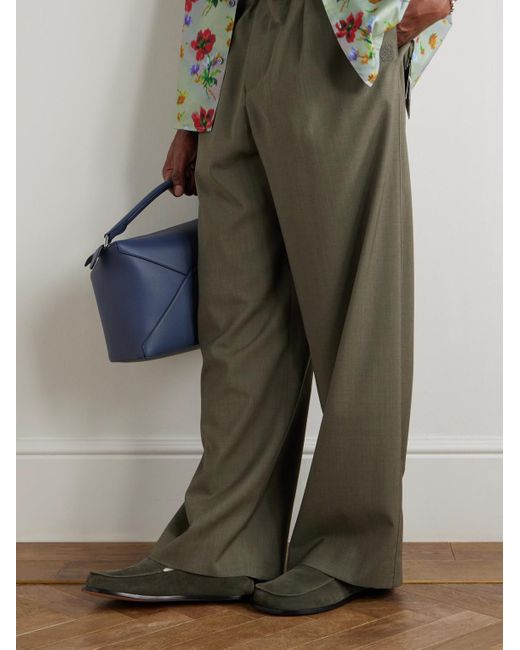 Mocassini di Loewe in Green da Uomo